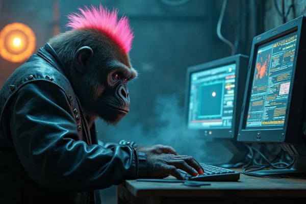 HIT_AI in Cybercrime_Hacking Monkey|HIT_AI in Cybercrime_Hacking with ChatGPT|HIT_AI in Cybercrime_ReCAPTCHA example